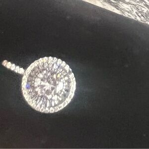 Dazzling Silver Crystal Ring